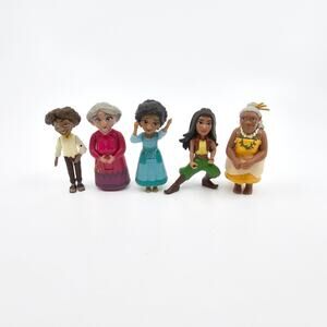 Disney Raya & The Last Dragon/Moana/Encanto Mini Action Figure Toys 5 Pieces Set